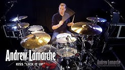 Andrew Lamarche Lick It Up KISS - Drum Cover